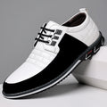 men's large size casual leather shoes